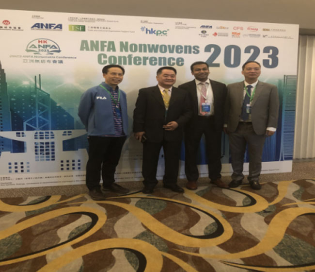 JUNQI was invited to participate in the “2023 Asia Non-woven Conference”